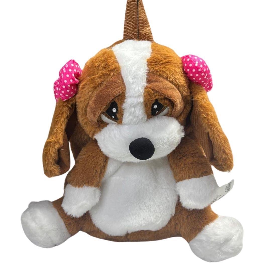 Peluş Hayvanlar, Halley, Halley Peluş Üzgün Köpek Sıt Çantası 26 cm 23282 Kahverengi