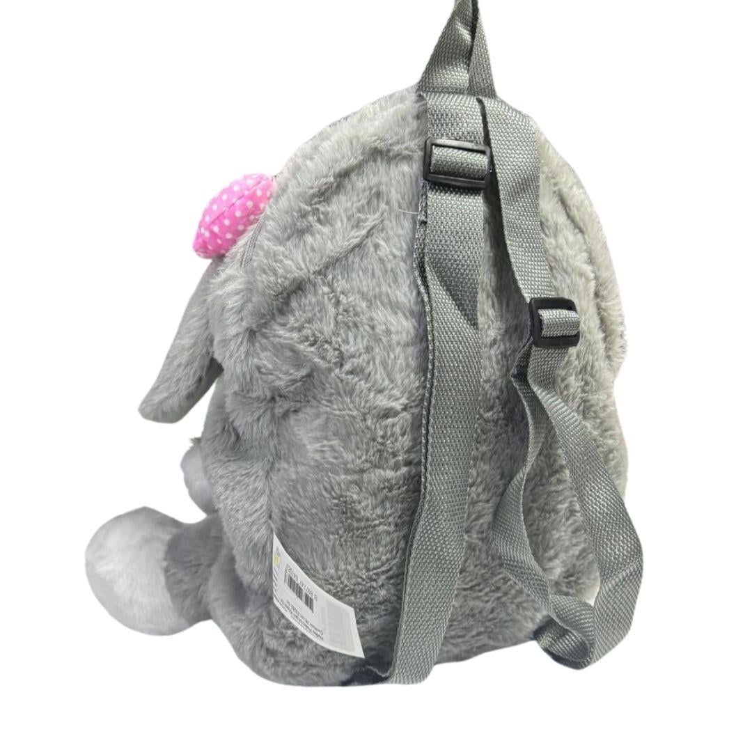 Peluş Hayvanlar, Halley, Halley Peluş Üzgün Köpek Sıt Çantası 26 cm 23282 Gri