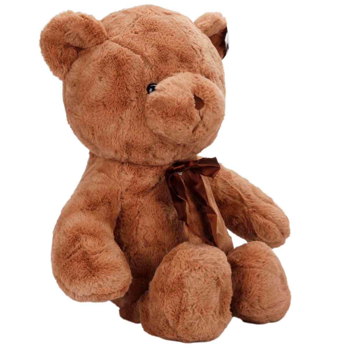 Peluş Hayvanlar, Sunman, Peluş Ayı Kurdaleli 45 cm 47705 Kahverengi