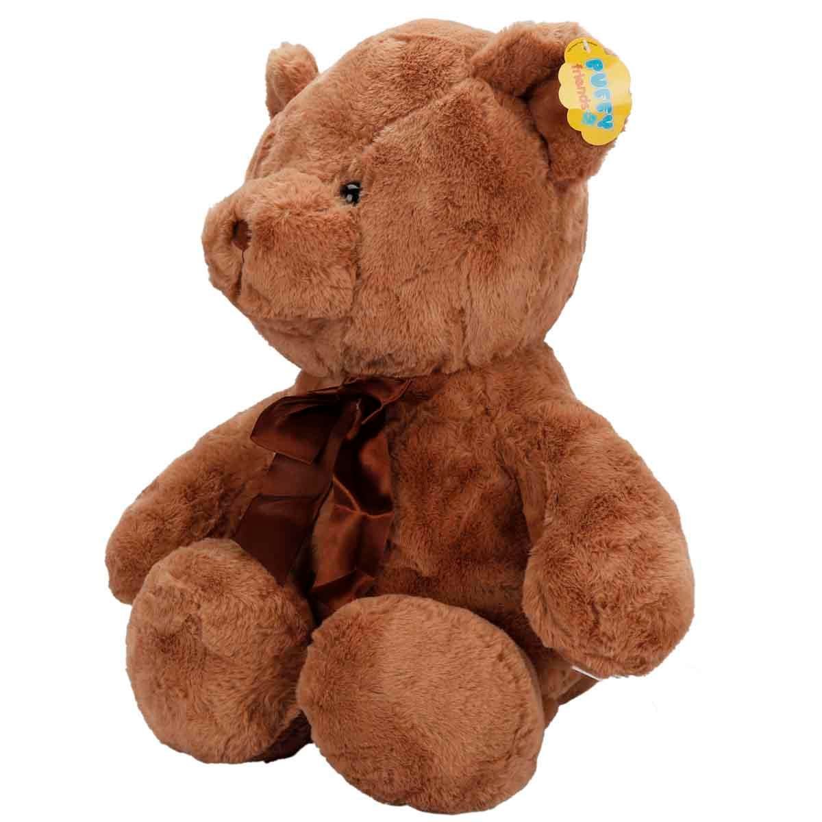Peluş Hayvanlar, Sunman, Peluş Ayı Kurdaleli 45 cm 47705 Kahverengi