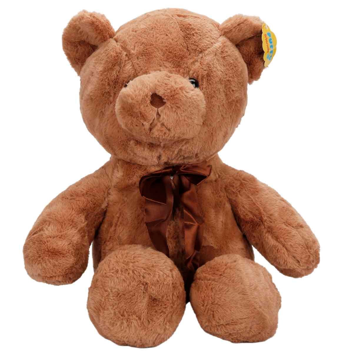 Peluş Hayvanlar, Sunman, Peluş Ayı Kurdaleli 45 cm 47705 Kahverengi