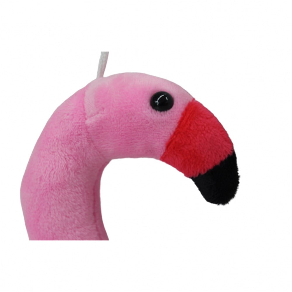 Peluş Hayvanlar, Can Oyuncak, Peluş Pembe Flamingo Askılı 30cm