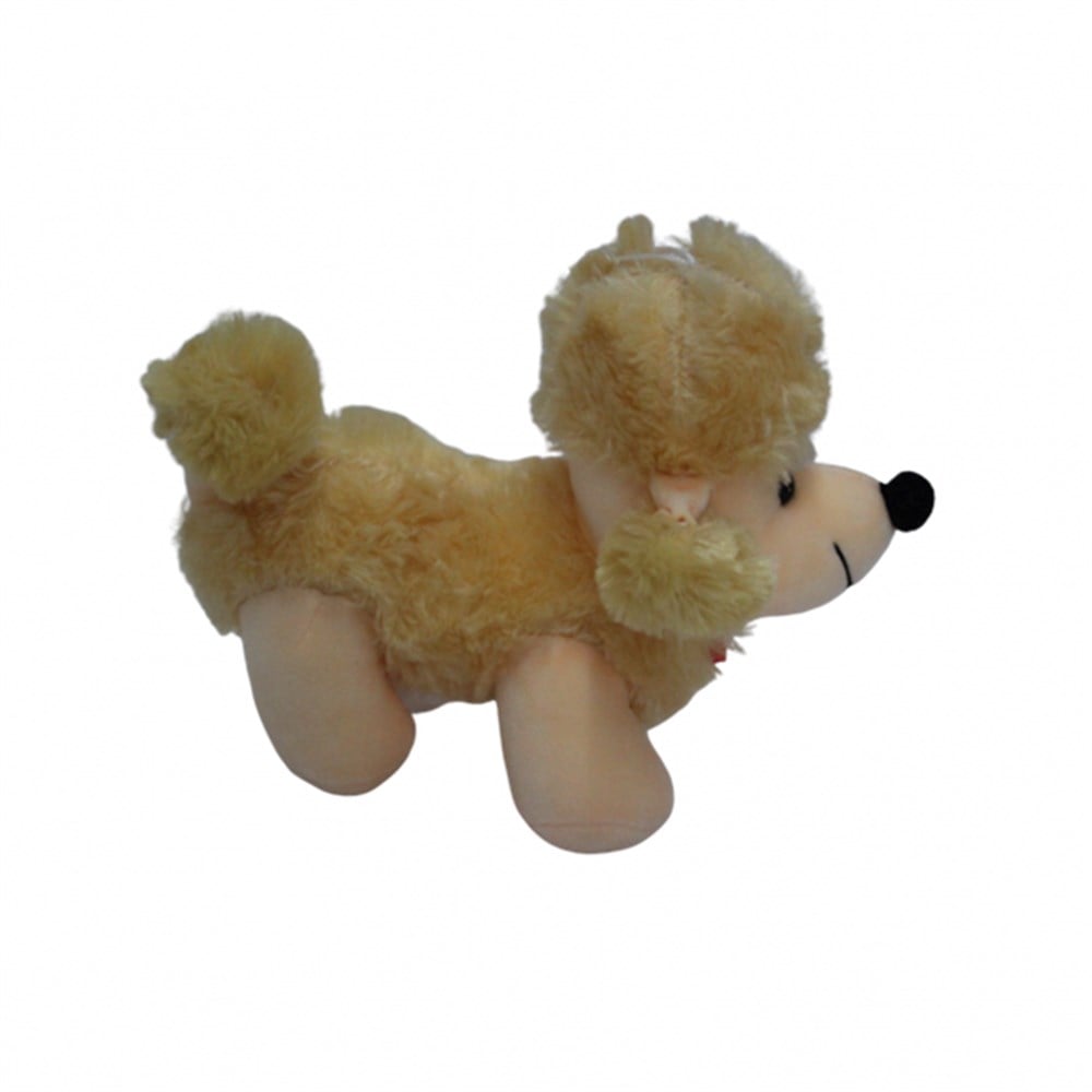 Peluş Hayvanlar, Can Oyuncak, Peluş Süslü Köpek Fiyonklu 20cm