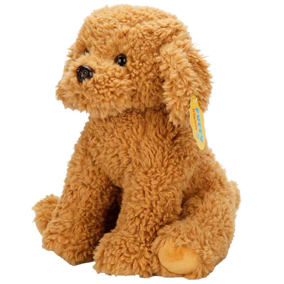 Peluş Hayvanlar, Sunman, Poddle Köpek Peluş 33 cm 48054 Açık Kahverengi