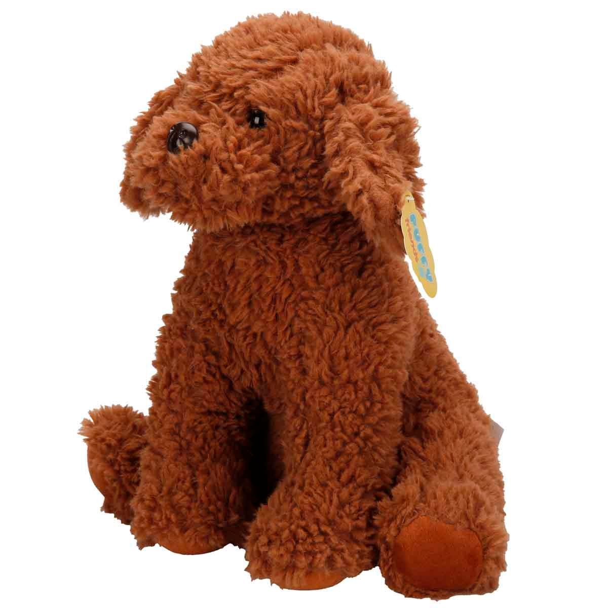 Peluş Hayvanlar, Sunman, Poddle Köpek Peluş 33 cm 48054 Koyu Kahverengi