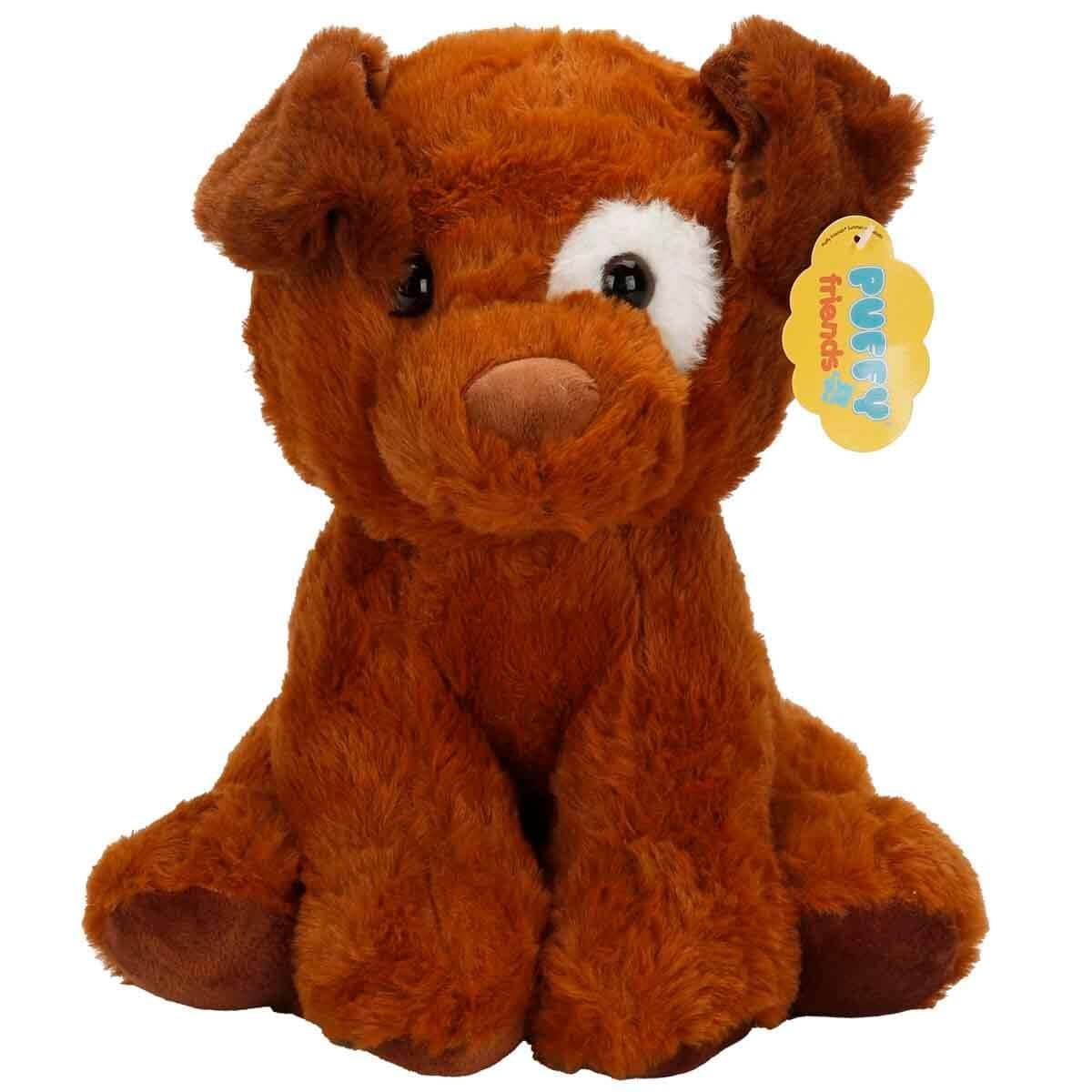 Peluş Hayvanlar, Sunman, Sevimli Peluş Köpek 32 cm 47446 Kahverengi