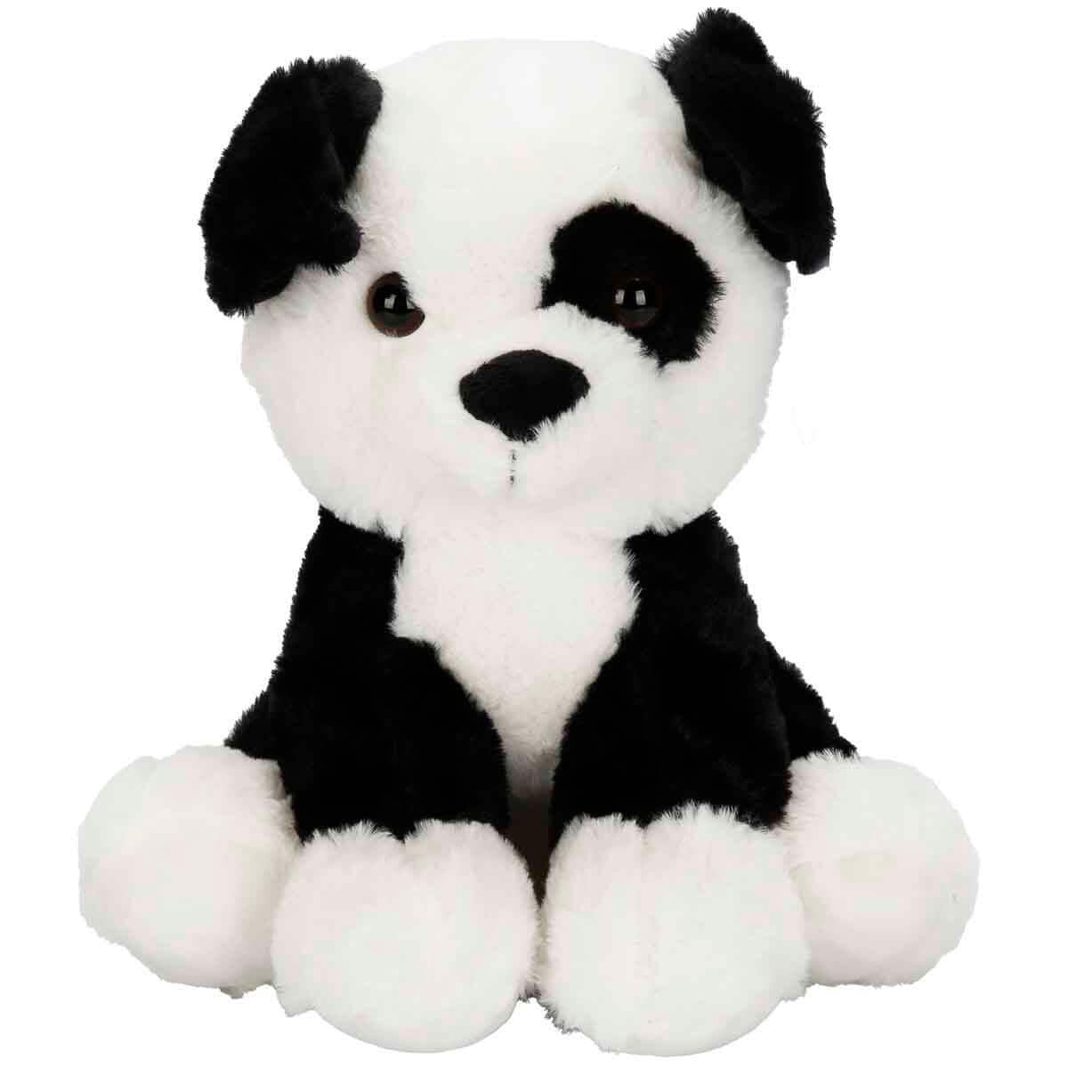 Peluş Hayvanlar, Sunman, Sevimli Peluş Köpek 32 cm 47446 Siyah Beyaz
