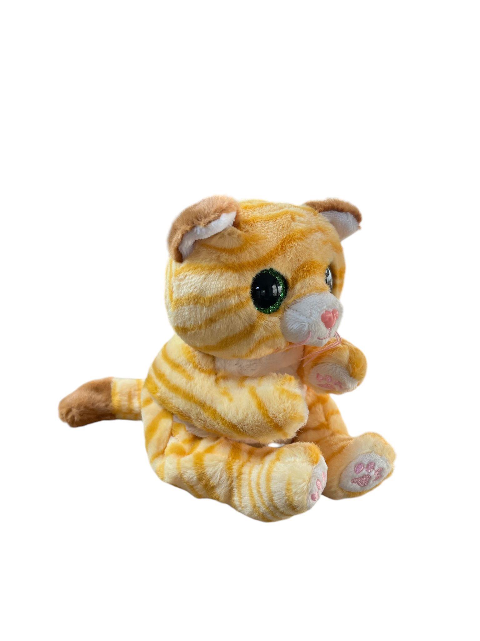 Peluş Hayvanlar, TY, TY Beanie Bellies Mango Kedi 20 Cm