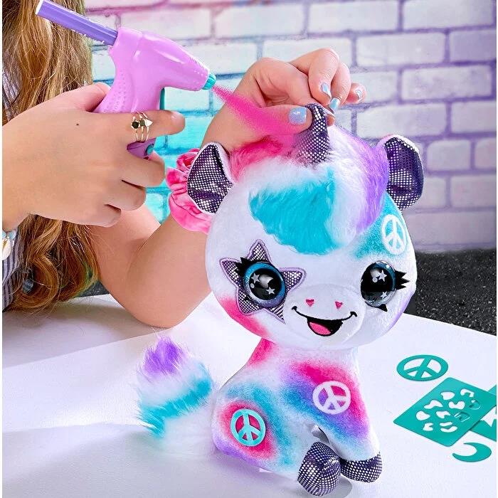 Peluş Karakterler, MEGA OYUNCAK, Mega Style Airbrush Plush Peluş Unicorn