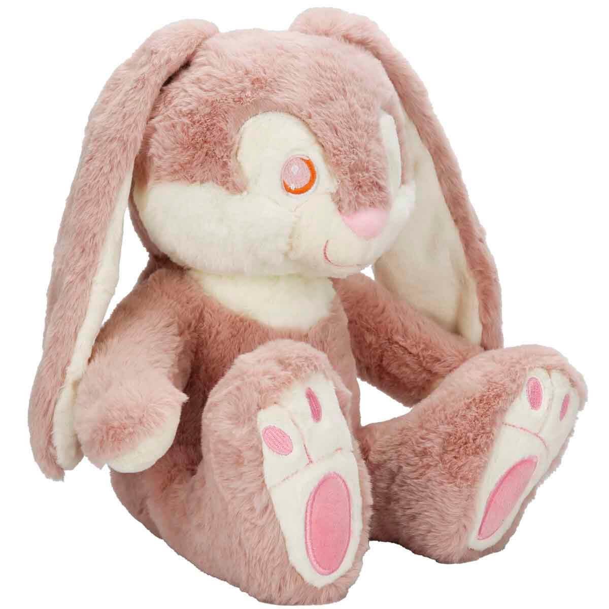 Peluşlar, Sunman, Sevimli Peluş Tavşan 35 cm 48061 Koyu Pembe