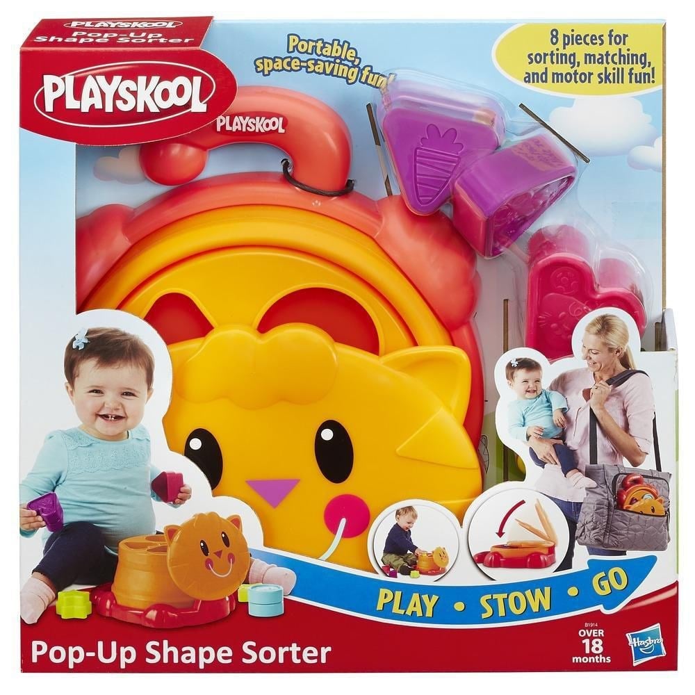 Playskool Playskool Şekilli Kedicik Eşleştirme Bul-Tak Hasbro B1914