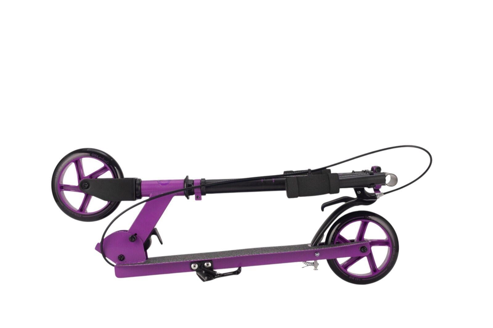 Scooter ve Kaykay, Furkan Toys, Cool Wheels 8+ Frenli Scooter Mor FR38569