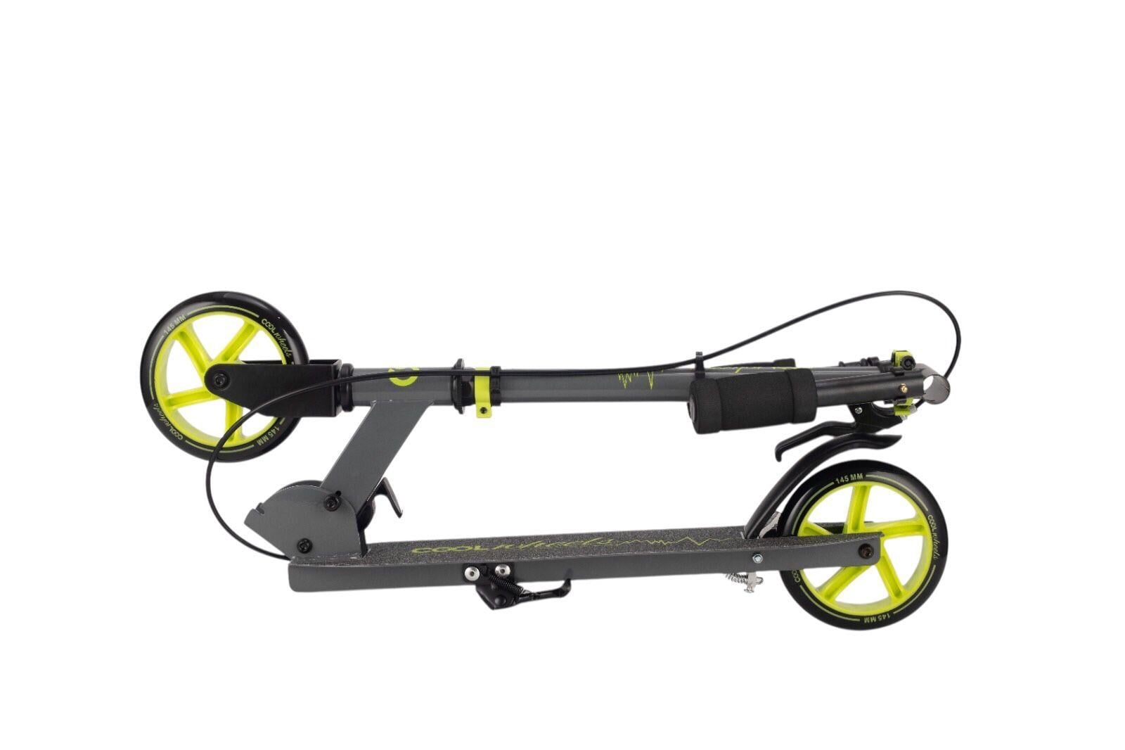 Scooter ve Kaykay, Furkan Toys, Cool Wheels 8+ Frenli Scooter Yeşil FR38552