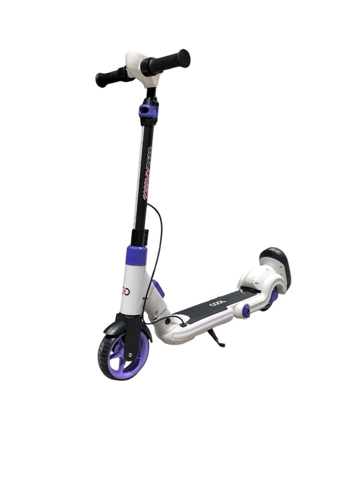 Scooter ve Kaykay, Furkan Toys, Cool Wheels S-Click 24 V Elektrikli Oturaklı Scooter Mor