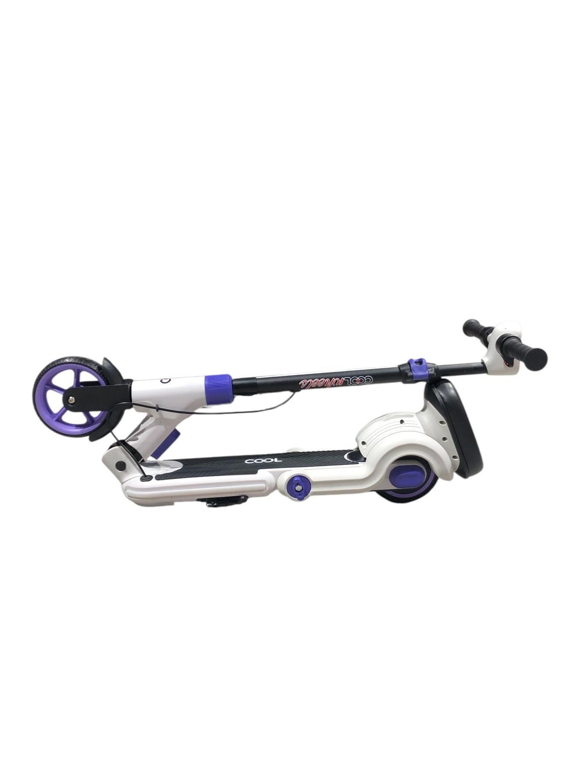 Scooter ve Kaykay, Furkan Toys, Cool Wheels S-Click 24 V Elektrikli Oturaklı Scooter Mor