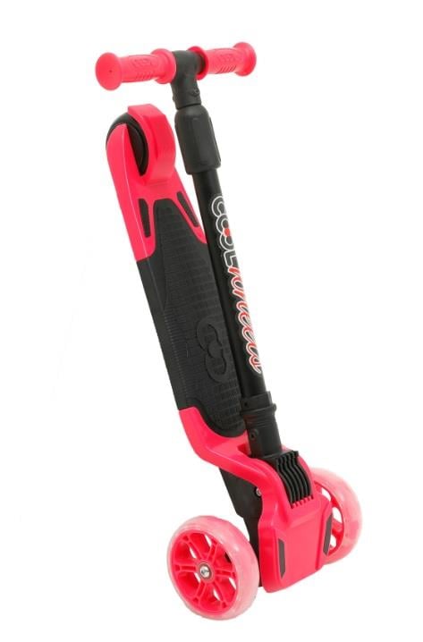 Scooter ve Kaykay, Furkan Toys, Cool Wheels Tulpar Işıklı Katlanır Scooter Pembe FR59342