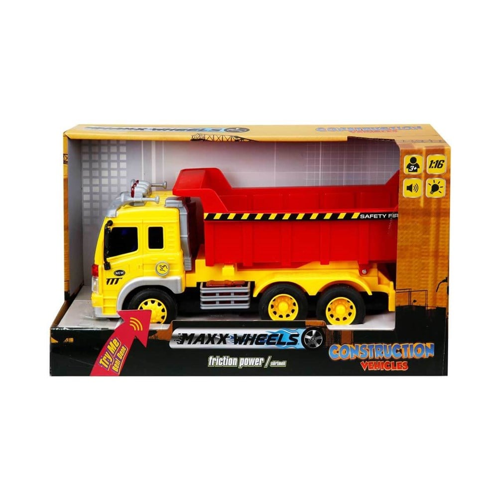 Sesli Işıklı Araçlar, Sunman, 1:16 Sesli ve Işıklı İnşaat Araçları WY301S Kamyon