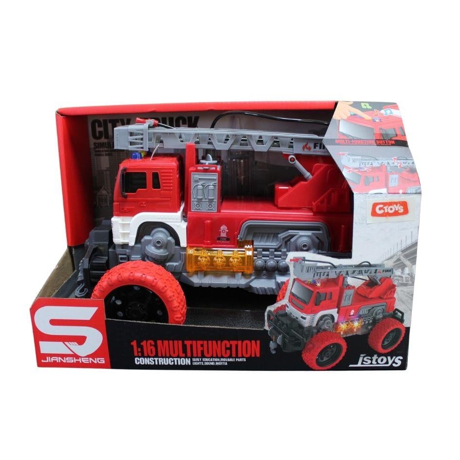 Sesli Işıklı Araçlar, Ceren, CTOY 1:16 Sesli ve Işıklı Merdivenli Su Atan İtfaiye Aracı