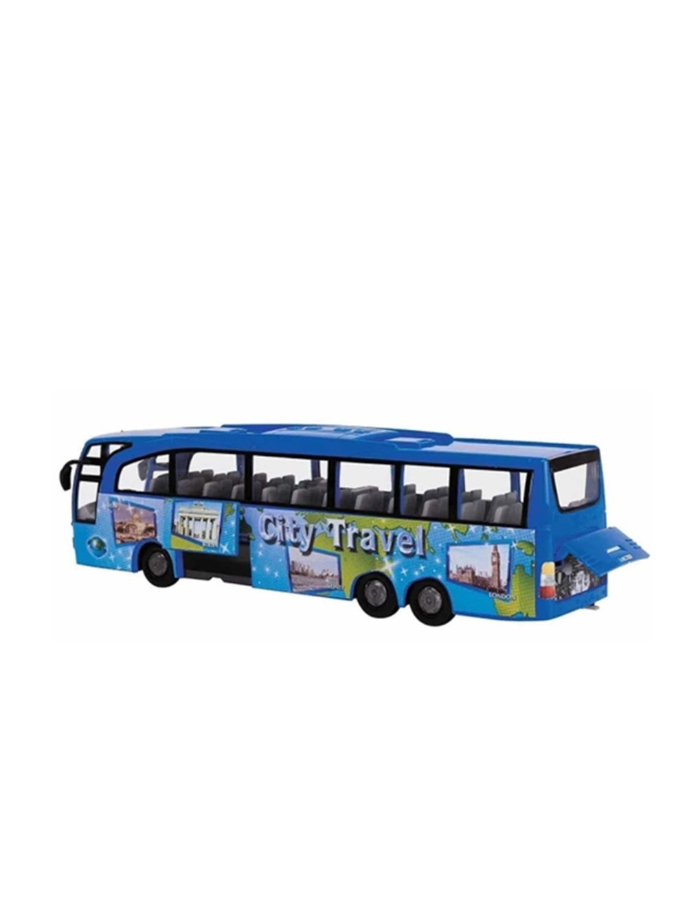 Sesli Işıklı Araçlar, DICKIE TOYS, Dickie Toys Oyuncak Tur Otobüsü 49996 City Travel