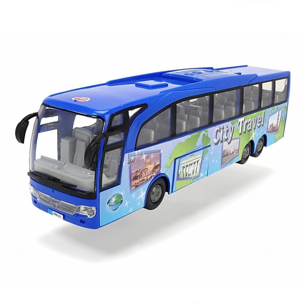 Sesli Işıklı Araçlar, DICKIE TOYS, Dickie Toys Oyuncak Tur Otobüsü 49996 City Travel