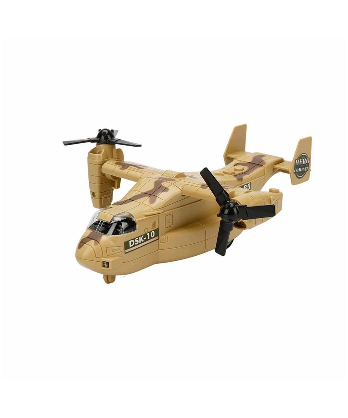 Sesli Işıklı Araçlar, Sunman, Hero Combat S00003154 Sesli ve Işıklı Askeri Uçak 31544 Kahverengi Modeli