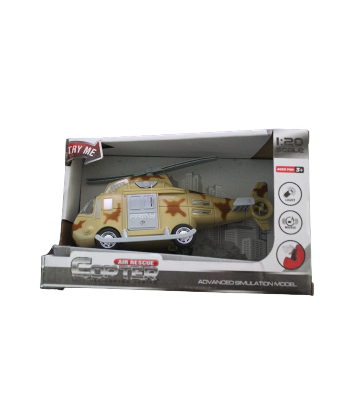 Sesli Işıklı Araçlar, OSMAN KIZILKAYA, KZL Sesli ve Işıklı Helikopter 91533 Askeri