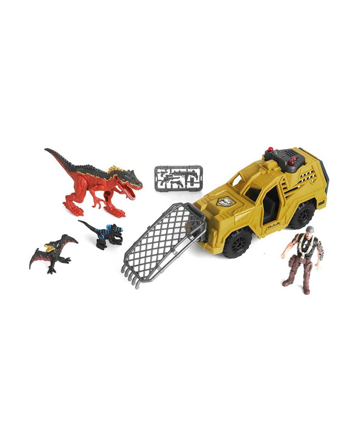 Sesli Işıklı Araçlar, Sunman, Sunman Chap Mei Sesli ve Işıklı Dino Valley Dinozor Avcısı Oyun Seti 542085