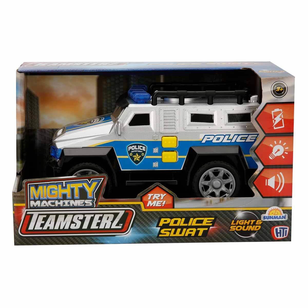 Sesli Işıklı Araçlar, Sunman, Teamsterz Sesli ve Işıklı 4x4 Polis Arabası S00068411