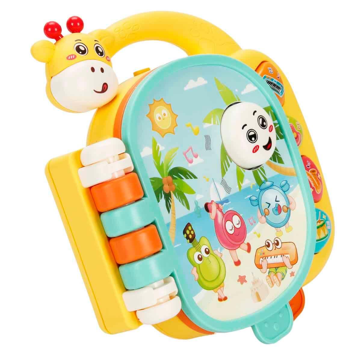 Sesli Işıklı Oyuncaklar, Sunman, Minibo Sesli ve Işıklı Zürafa Figürlü Müzik Kitabı