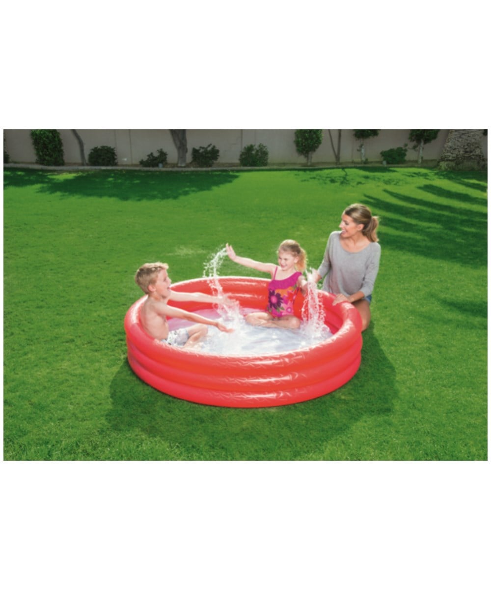 Şişme Havuzlar, Bestway, Bestway 3 Bölmeli Havuz 1.52 m x 30 cm 15662 Kırmızı