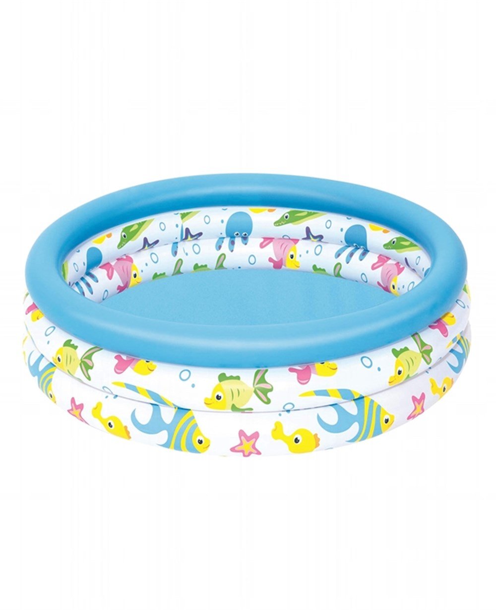 Şişme Havuzlar, Bestway, Bestway Şişme Çocuk Havuzu Okyanus Desenli 102x25cm