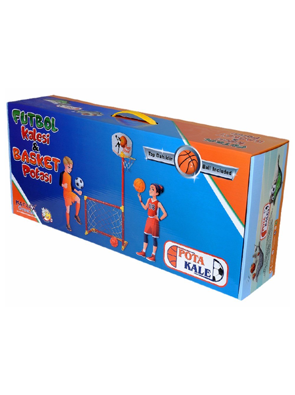 Spor Oyuncakları, MATRAX, Matrax PORTATİF KALE-BASKET POTASI2 Sİ 1 ARADA