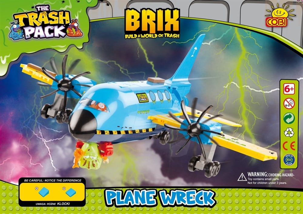 The Trash Pack Plane Wreck