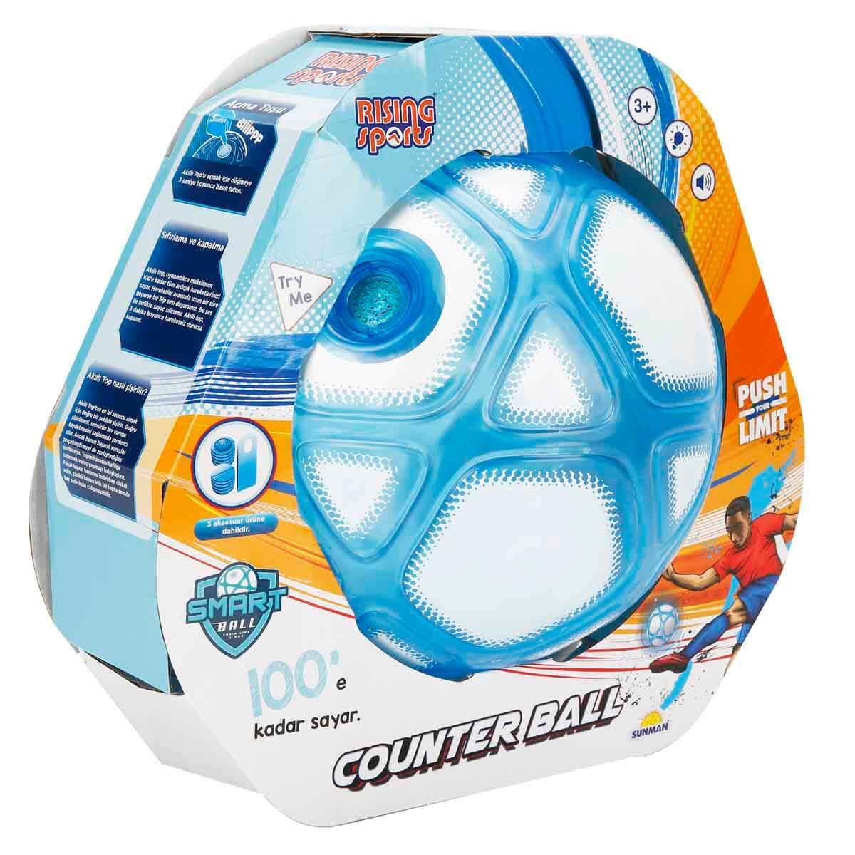 Toplar, Sunman, Rising Sports Sesli ve Işıklı Sayaçlı Futbol Topu