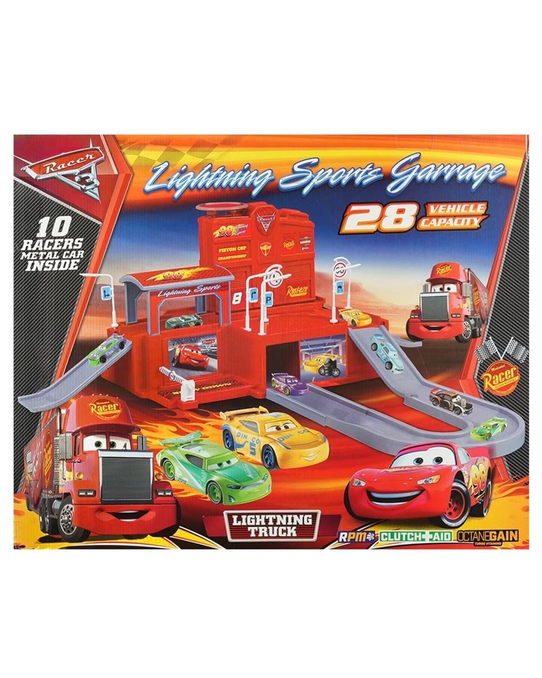 Tren ve Garaj Setleri, Toysan, Büyük Tır Garaj ve 10 lu  Araç Seti