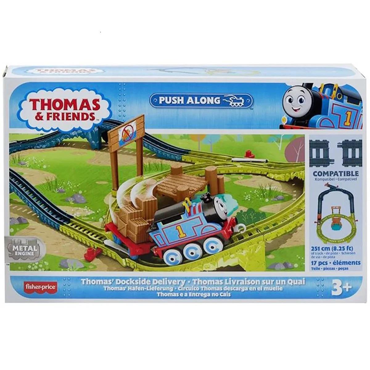 Tren ve Garaj Setleri, Fisher Price, Fisher Price Thomas ve Arkadaşları Tren Seti HGY82 HPM64 Thomas Dockside Delivery