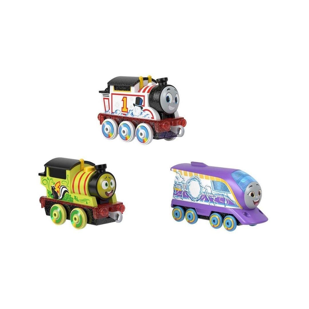 Tren ve Garaj Setleri, Mattel, Thomas ve Arkadaşları Renk Değiştiren 3'lü Küçük Trenler HNP82