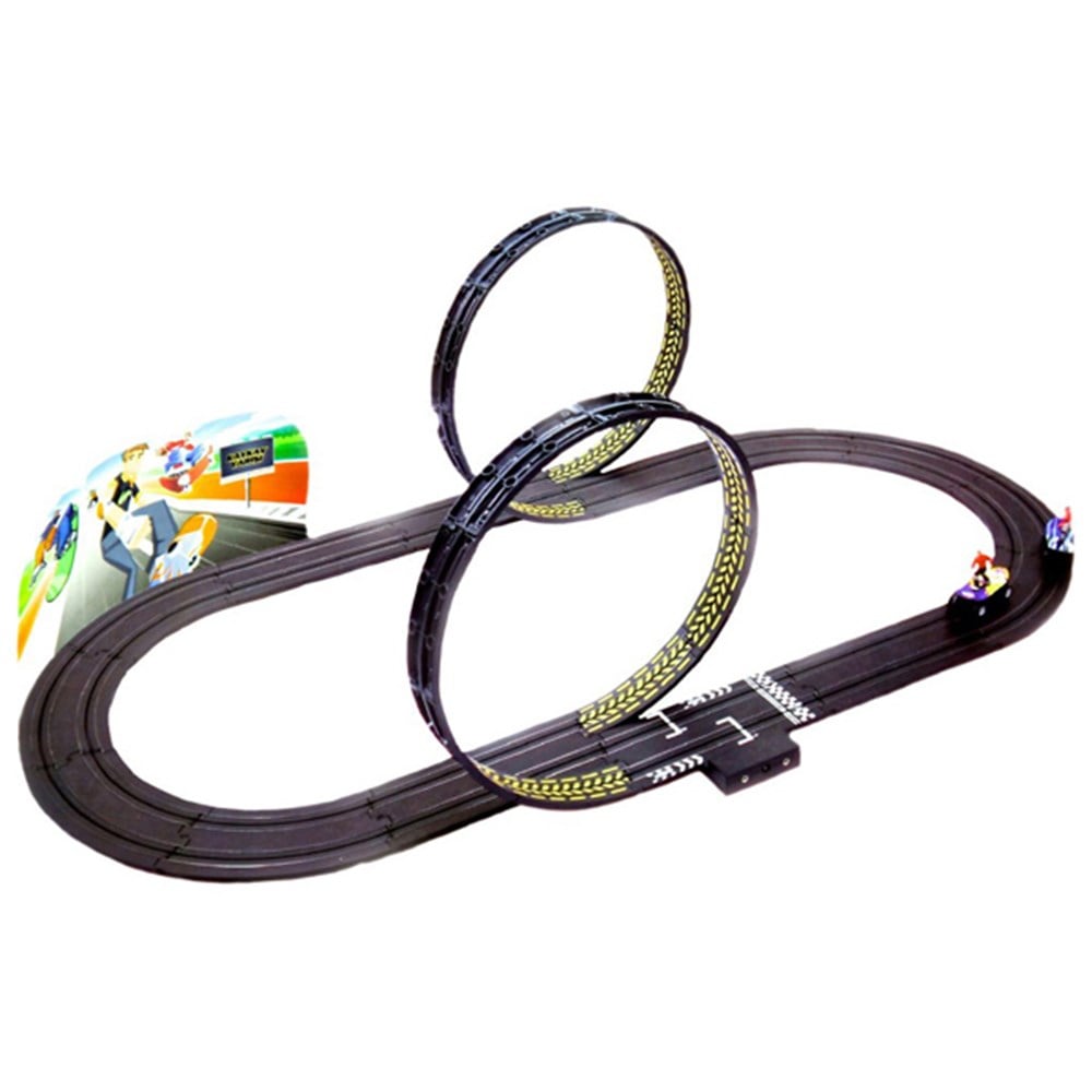 Kaykay Yarış Seti, 1:64 Büyük Pistli Pilli