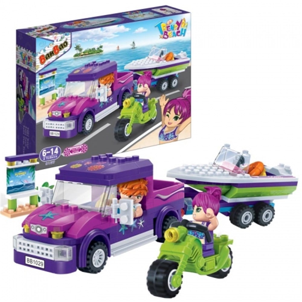 Yaz Tatili Yolculuğu Lego Seti 205 Parça Banbao 6127