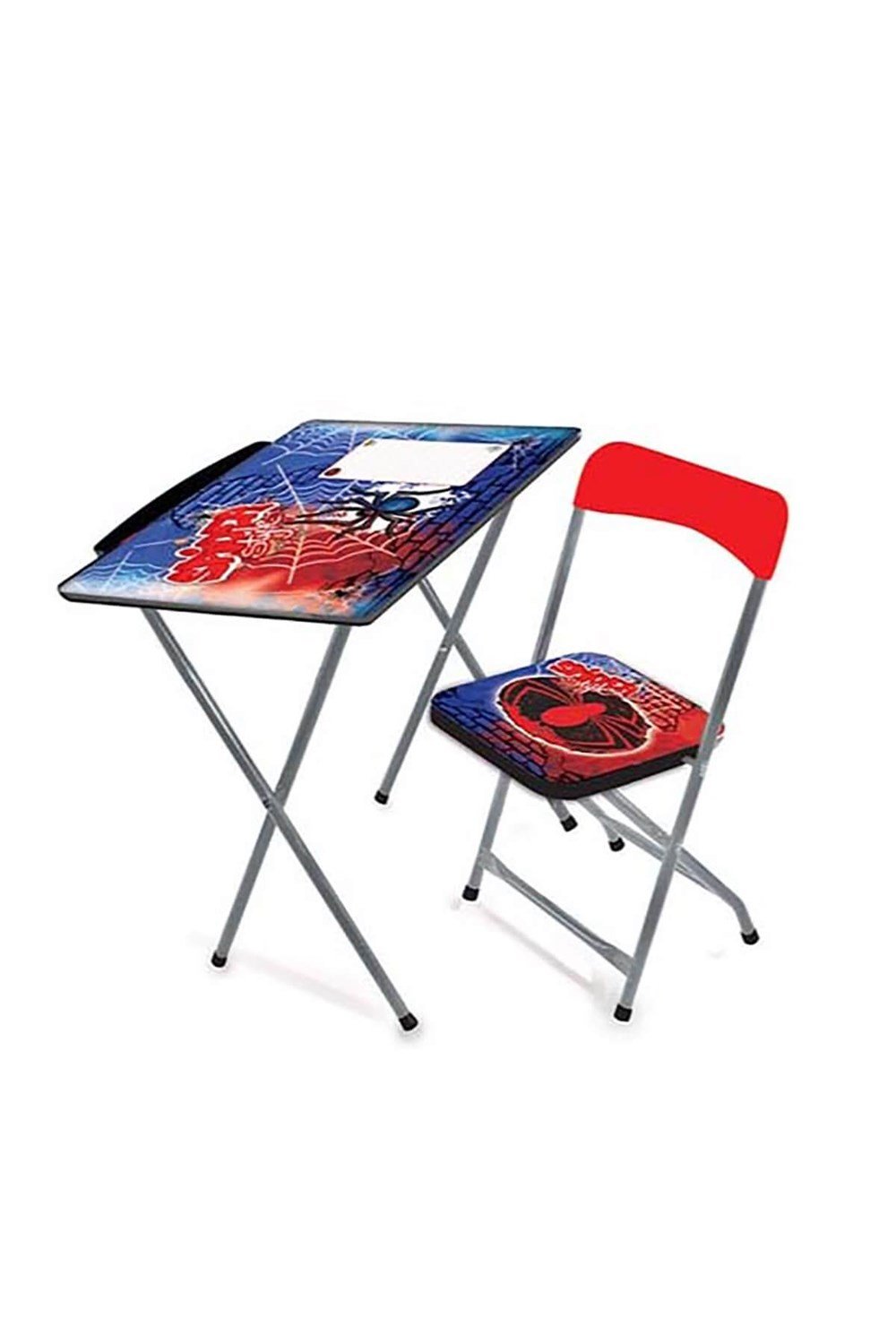 Yazı Tahtası ve Çalışma Masası, Furkan Toys, Çocuk Katlanır Masa Sandalye Seti
