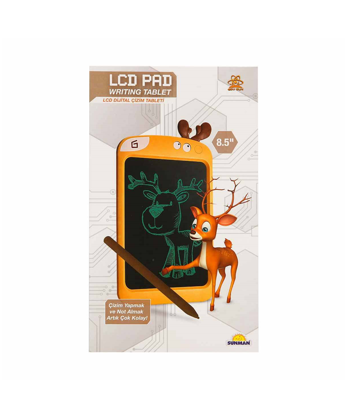 Yazı Tahtası ve Çalışma Masası, Sunman, Geyik Şekilli 8,5