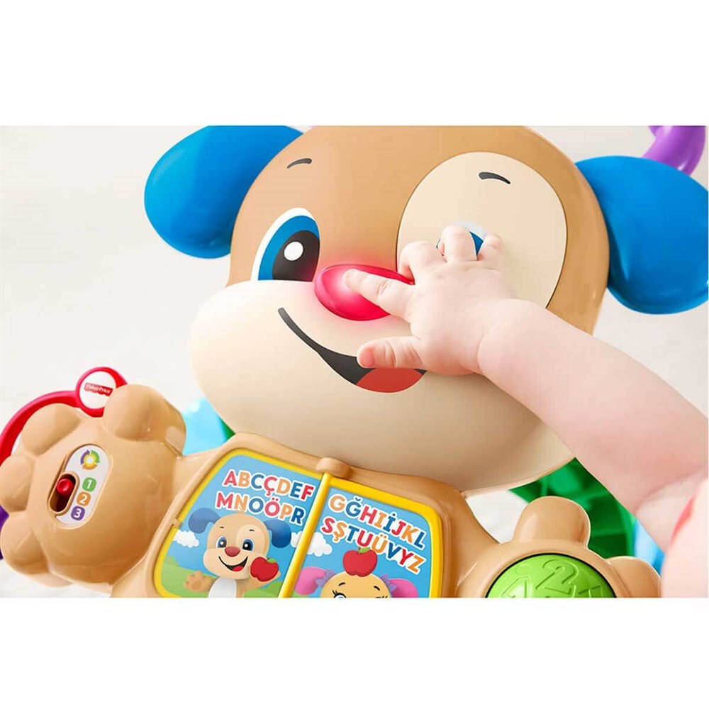 Yürüme Arkadaşları, Fisher Price, Fisher Price Eğitici Köpekçik Yürüteç Türkçe FTG10