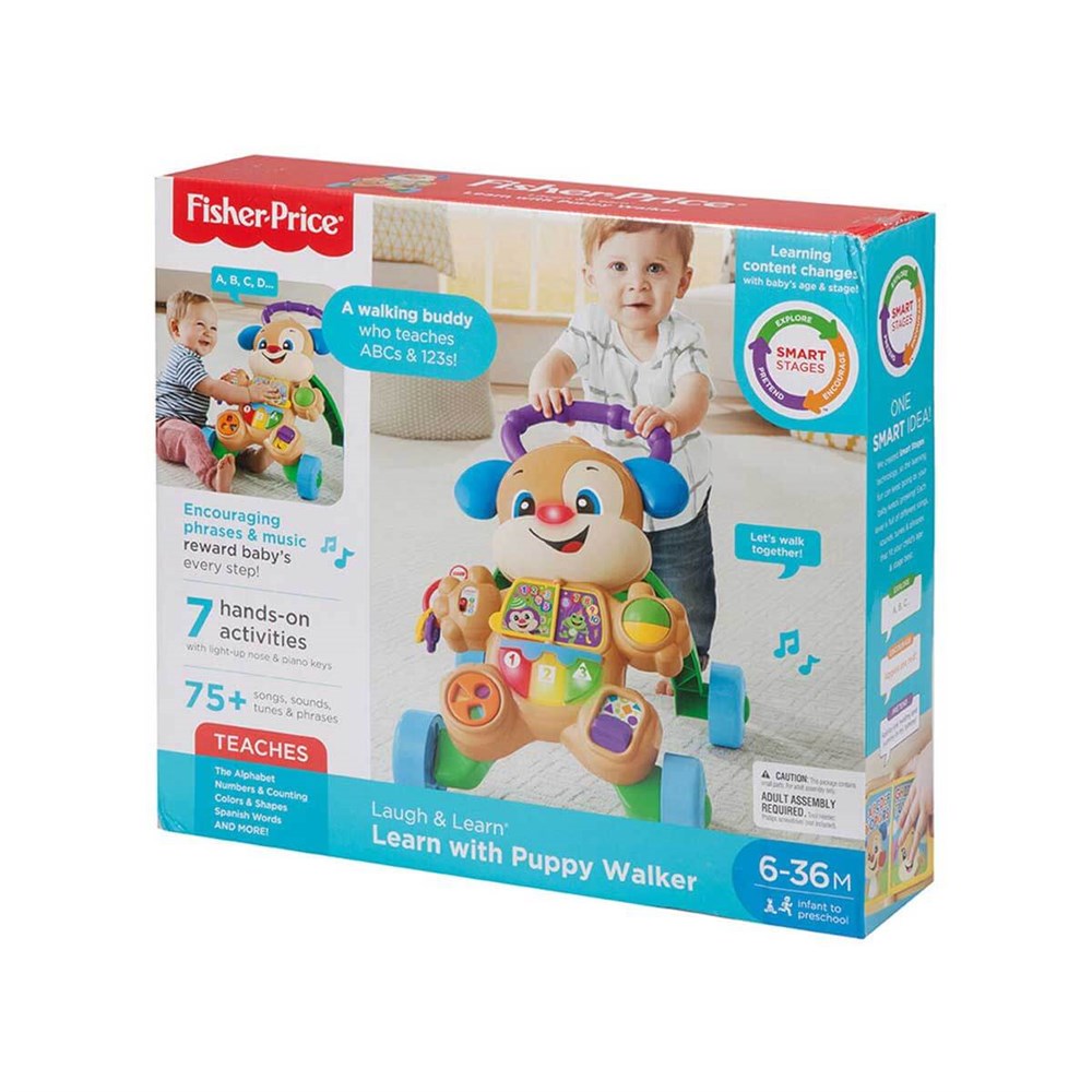 Yürüme Arkadaşları, Fisher Price, Fisher Price Eğitici Köpekçik Yürüteç Türkçe FTG10