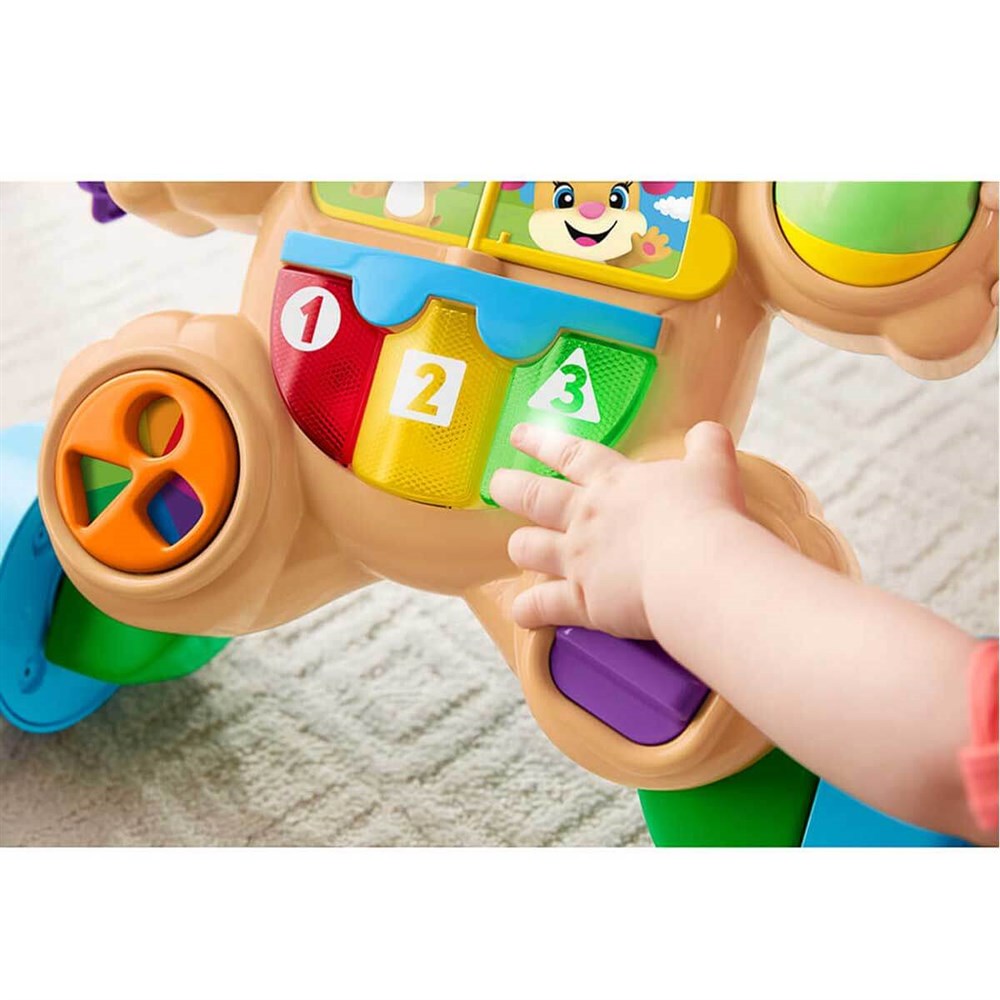 Yürüme Arkadaşları, Fisher Price, Fisher Price Eğitici Köpekçik Yürüteç Türkçe FTG10