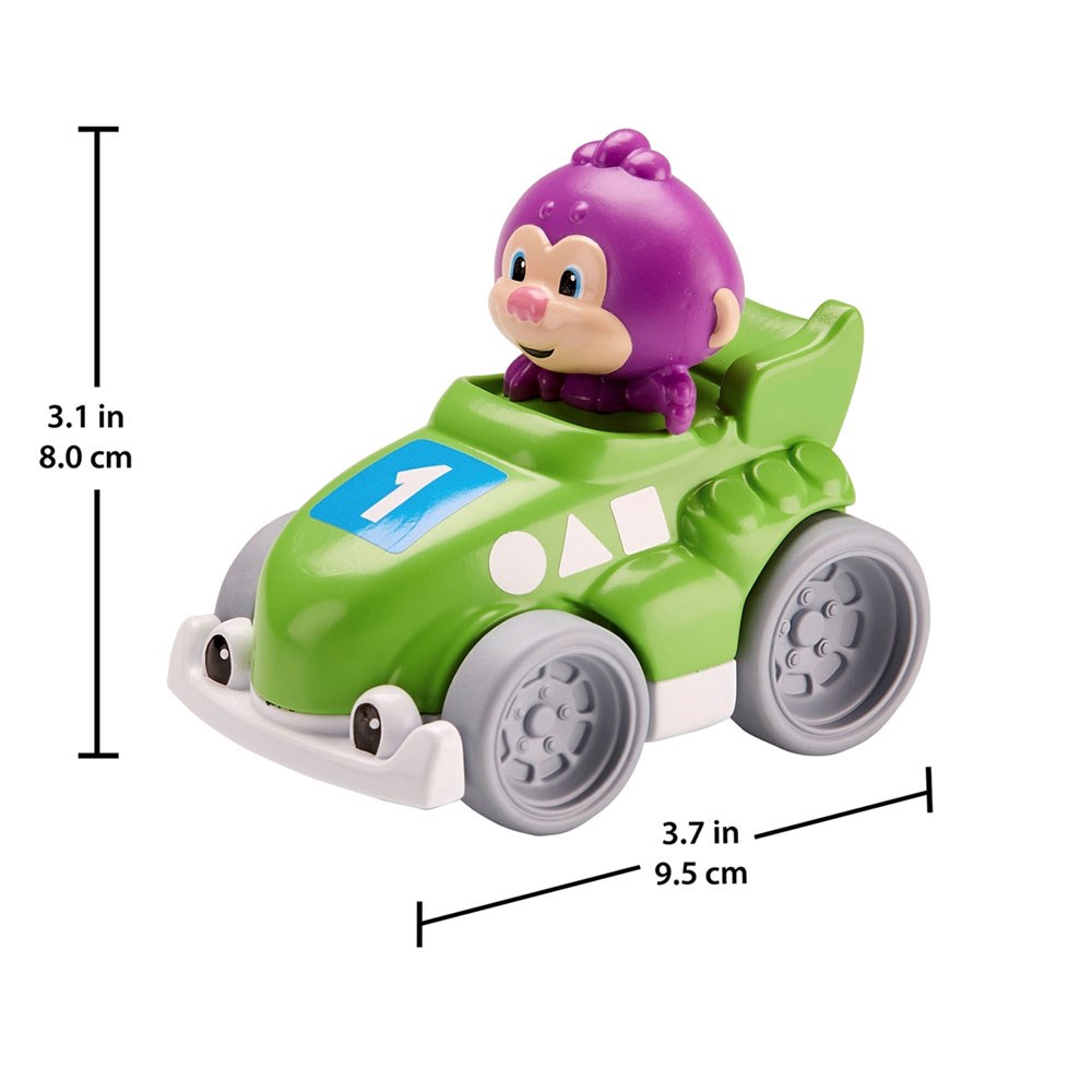 Yürüme Arkadaşları, Fisher Price, Fisher Price Eğlen Ve Öğren Hızlı Arabalar FGJ16 FGJ19 Sevimli Maymun