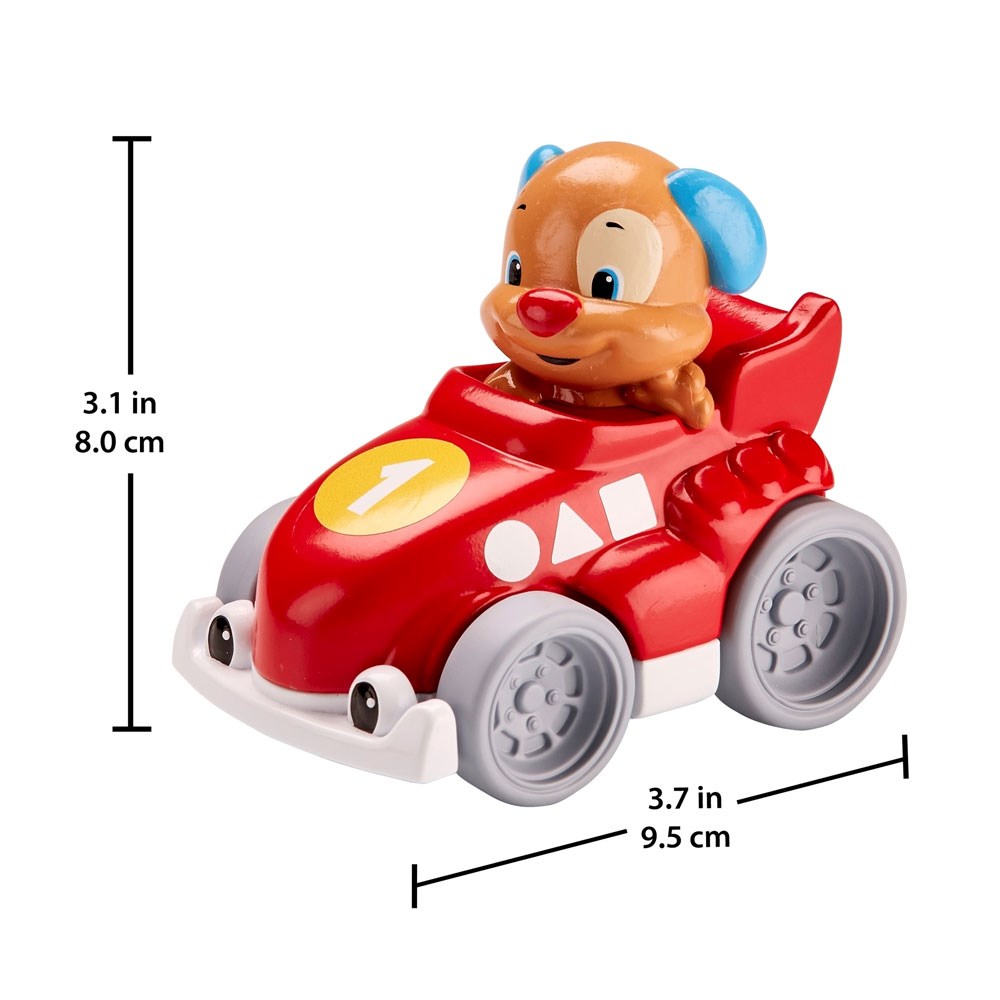 Yürüme Arkadaşları, Fisher Price, Fisher Price Eğlen Ve Öğren Hızlı Arabalar FGJ16 FGJ17 Köpekçik