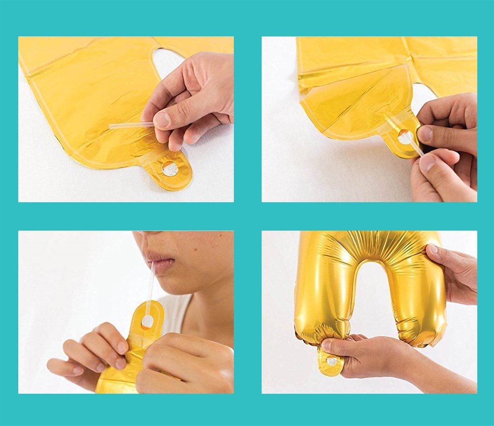 Folyo Harf A Gümüş Balon 75cm ( 34 inç )34