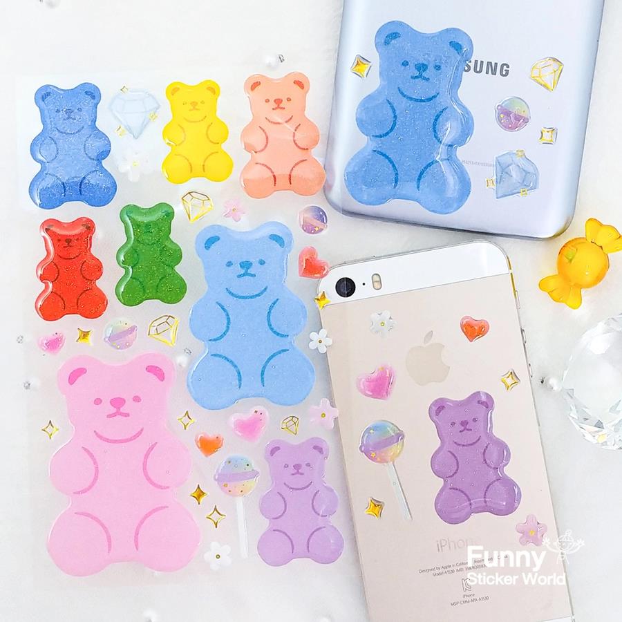 BP STICKER BİG JELLY BEAR....