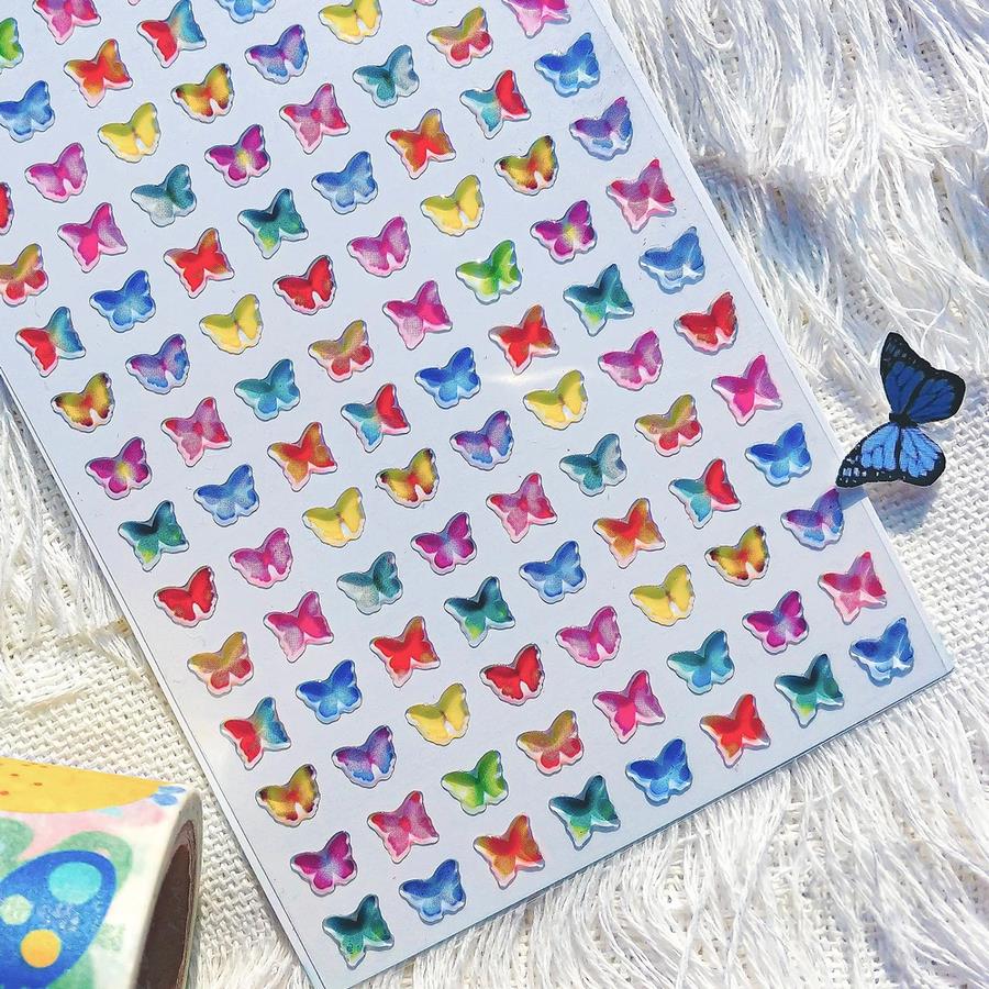 BP STICKER BUTTERFLY....