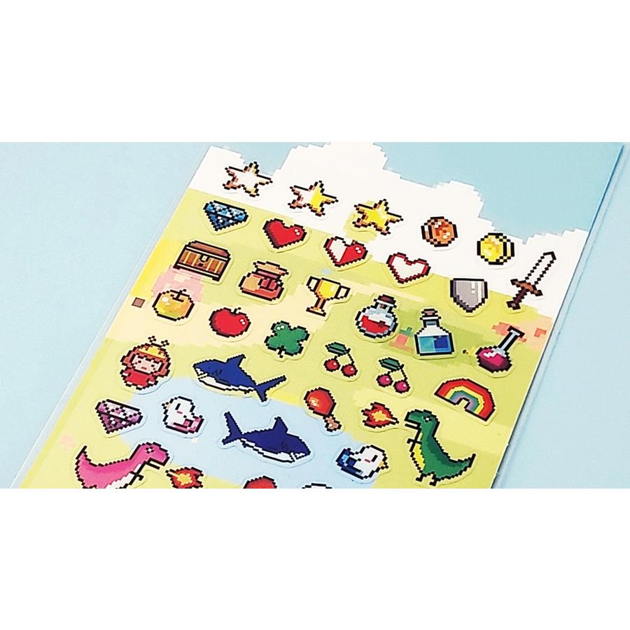 BP STICKER PIXEL ADVENTURE....